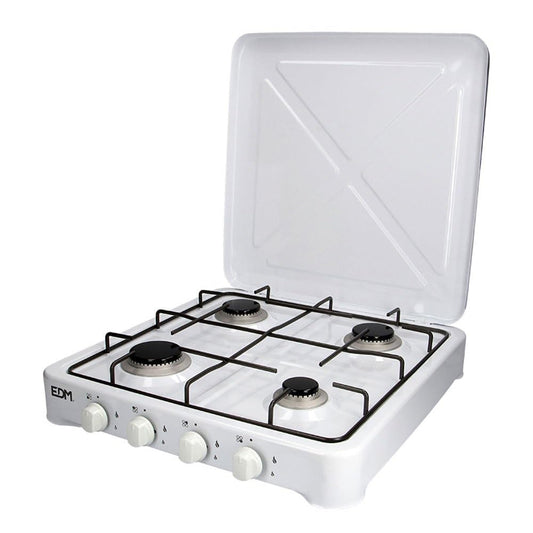 Edm gas camping kitchen with 4 burners, one size.