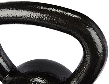 Amazon Basics - Cast Iron Kettlebell, 4 kg