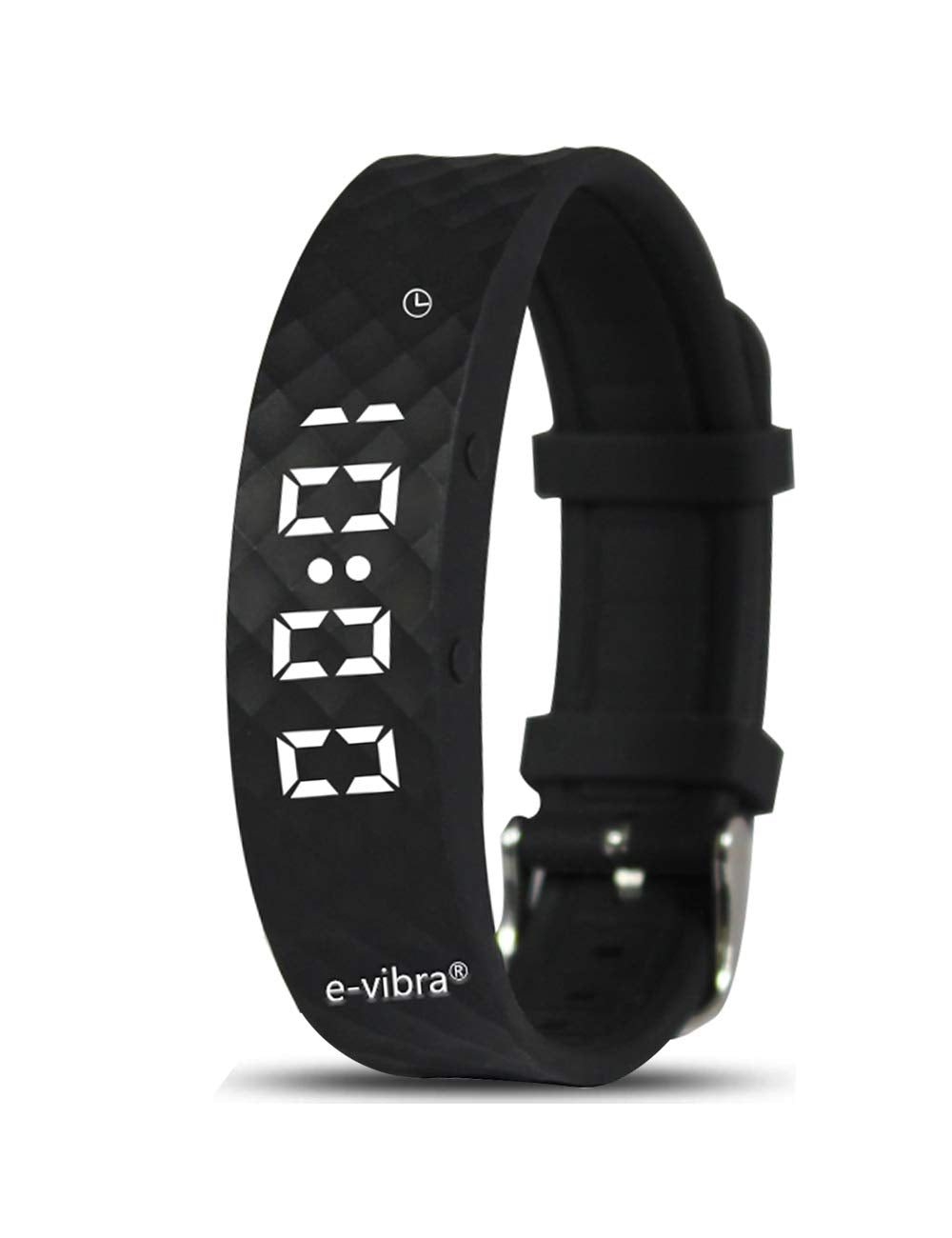 e-vibra Potty Training Watch - Silent Vibrating Alarm Reminder Watch for Kids and Adults - with Timer and 15 Daily Alarms (Black)