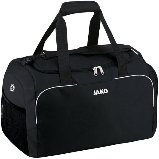 JAKO Unisex sports bag Classico, black, 38 cm.
