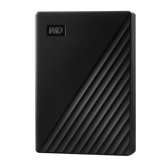 WD My Passport external hard drive 5 TB (portable storage, slim design, downloadable software, automatic backups, password protection) Black - also compatible with PC, Xbox, and PS4.