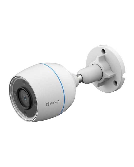 EZVIZ 1080P FHD WiFi Camera, Outdoor Security Camera with Color Night Vision, Motion Detection, Active Defense with Light, IP67 Waterproof, Compatible with Alexa, Google Home, C3TN Color