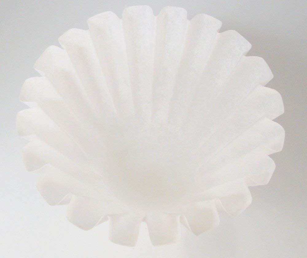 Kalita Wave Series KWF-155 #22211 Coffee Filter, white, for 1-2 persons, 50 sheets x 3 packs.