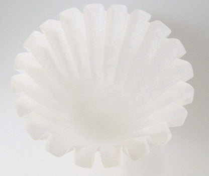 Kalita Wave Series KWF-155 #22211 Coffee Filter, white, for 1-2 persons, 50 sheets x 3 packs.