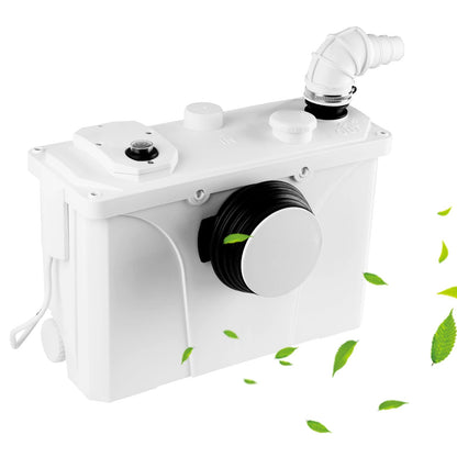 Herrselsam 700W dirty water pump 4/1 lifting system sewage pump 190L/min small lifting system household pump sewage lifting system for toilet, shower, sink