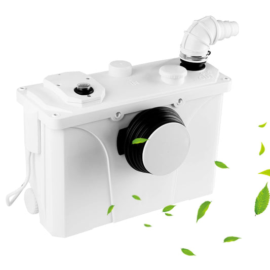 Herrselsam 700W dirty water pump 4/1 lifting system sewage pump 190L/min small lifting system household pump sewage lifting system for toilet, shower, sink