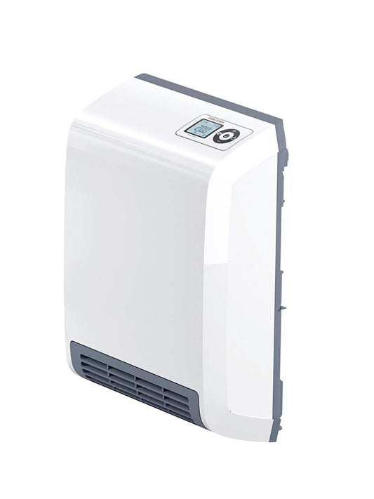 STIEBEL ELTRON Convector Heater CK 20 Trend LCD for approx. 25 m², TÜV tested, Made in Germany, LCD display, weekly timer, energy-efficient ceramic fan heater, bathroom, 2 kW, 236653.