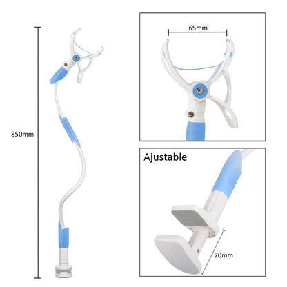 YIKANWEN Camera Mount, Universal Baby Monitor Holder, Phone Holder, Compatible with Most Baby Monitors (Blue)