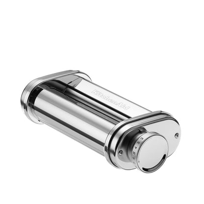 KitchenAid 5KSMPSA Pasta Roller Stainless Steel, compatible only with KitchenAid Stand Mixers.