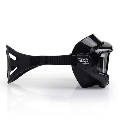 Snorkel diving mask with HD panoramic 3-window view for adults. Anti-fog tempered glass for clear underwater vision. Silicone diving mask for women and youth swimming goggles.