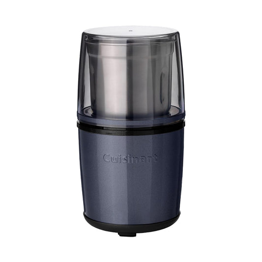 Cuisinart Electric Spice Grinder | Coffee Grinder, Nut Grinder, Seed Grinder for kitchen, wet & dry | Electric | Two stainless steel bowls with storage lids | Dishwasher safe | Blue