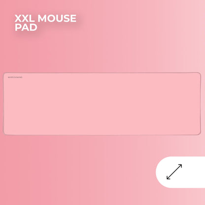 MARSGAMING MCP-RGB3, Gaming Keyboard Fixed RGB + Gaming Mouse RGB Flow 3200 DPI + Over-Ear RGB Headset + XXL Mousepad, Pink, Spanish Language.