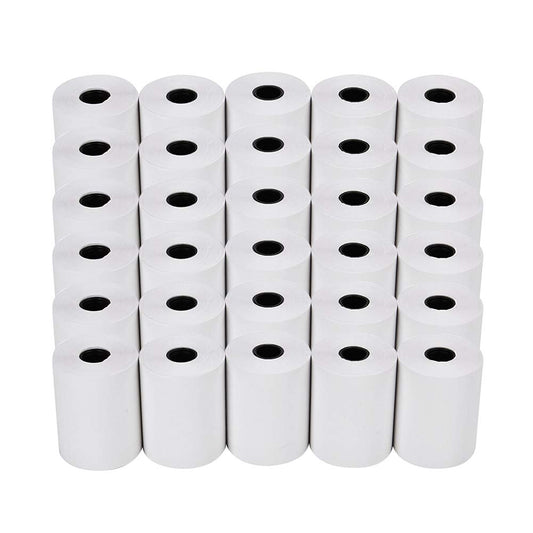 50x thermal rolls 57mm x 12mm x 15m receipt rolls thermal paper adding rolls, replacement paper rolls, cash register rolls