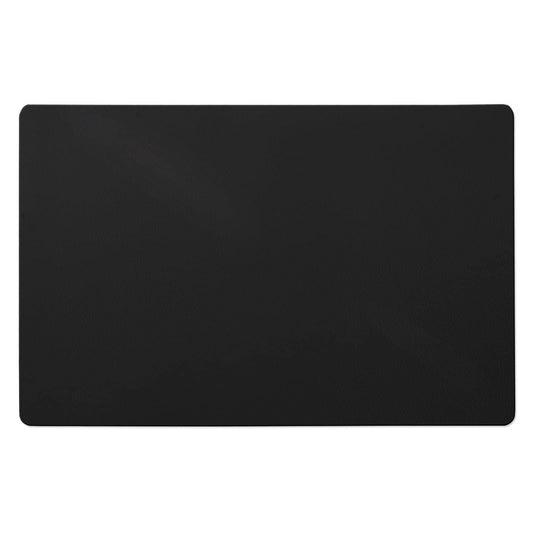 Floor protection mat for office chair, desk chair underlay transparent, desk pad protection mat, floor mats for office chairs, 114 x 200 cm for hard floors (Black)