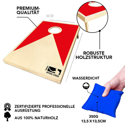 Official Cornhole® | American Cornhole | Easy to transport | Official dimensions | Premium Quality | Outdoor and beach game | OriginalCup®