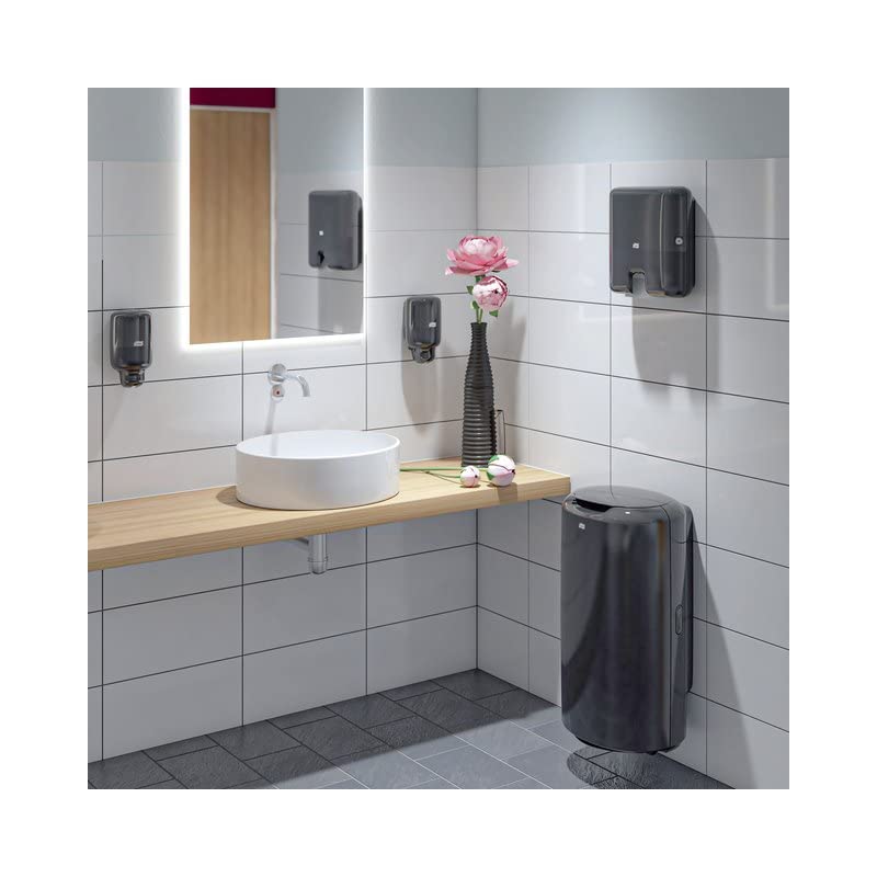 Tork Xpress Multifold Paper Towel Dispenser 552008, Elevation Design - H2 Hand Towel Dispenser for single sheet dispensing, slim design, black