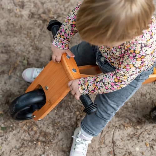 Bandits & Angels Wooden 4-in-1 Smartbike for children from 1 year (bamboo, unisex)