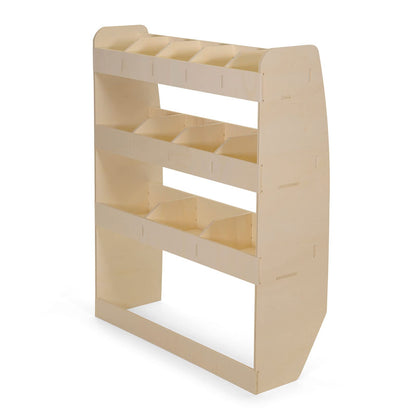VANIFY - Compatible with Volkswagen Transporter T5 T6 L1 2003+ vehicle fittings, vehicle shelves, passenger side shelf.
