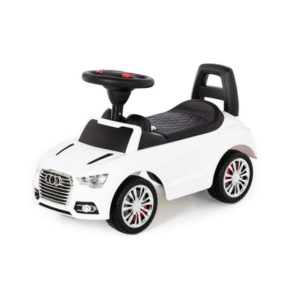 Slider car red Super Car No.2 Sound Kids push vehicle walking aid