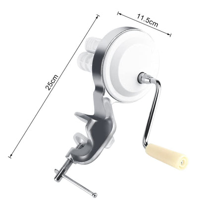 Pasta maker machine aluminum alloy manually operated noodle press machine kitchen food handmade equipment.