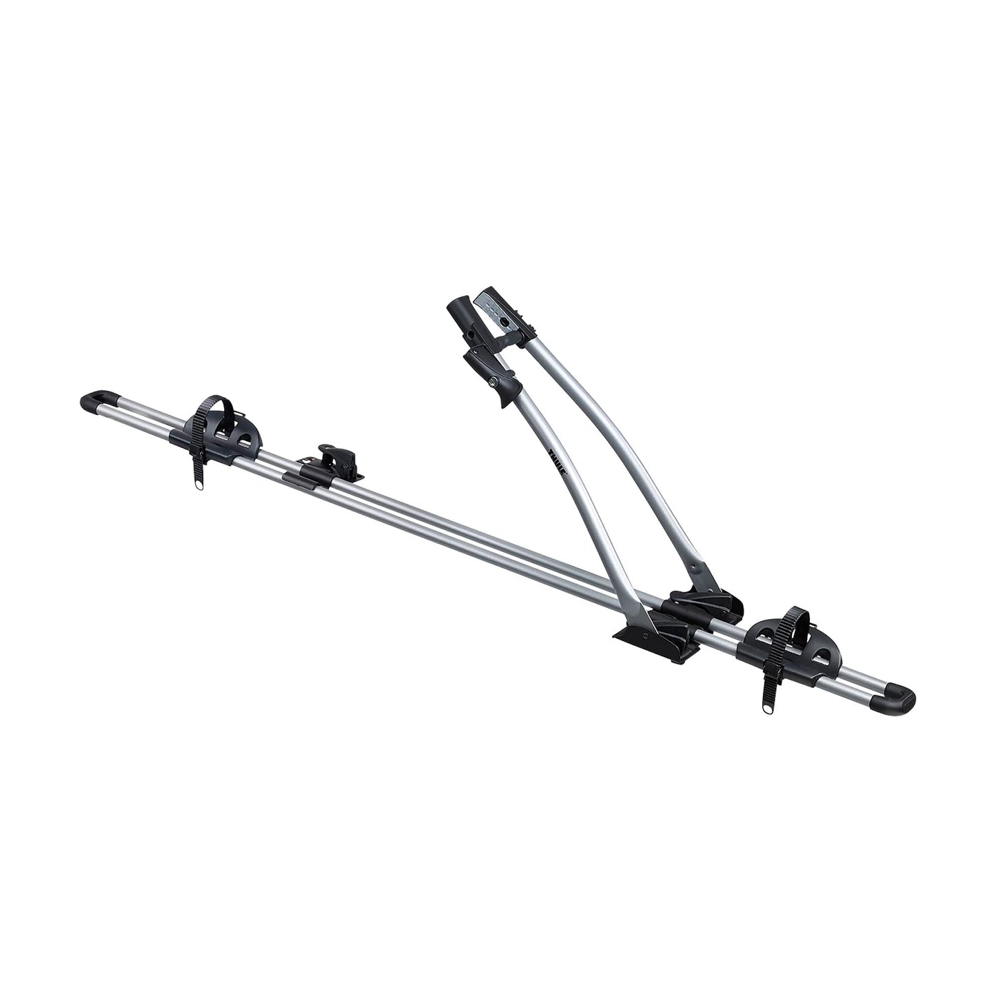 Thule FreeRide roof bike rack, bike carrier for roof, Aluminum, One-Size, Silver