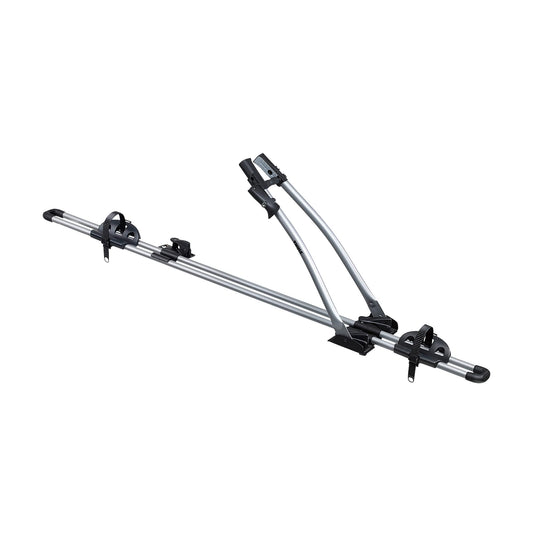 Thule FreeRide roof bike rack, bike carrier for roof, Aluminum, One-Size, Silver