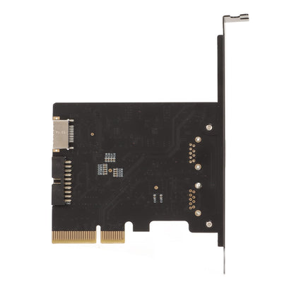 ASHATA PCI Express to USB 3.2 GEN 2 Front Type C Expansion Card, 10Gbps Speed USB C Ports PCIE USB 3.2 GEN 2 Expansion Card for Desktop Computer