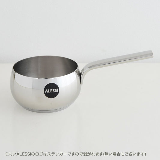 Alessi "MAMI" stainless steel saucepan, 14 cm, silver