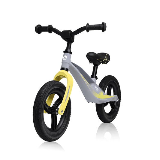 Lionelo Bart Tour balance bike for ages 2 and up to 30 kg, magnesium frame, sporty style, maintenance-free PU 12" wheels, adjustable handlebar and saddle, durable and very light.