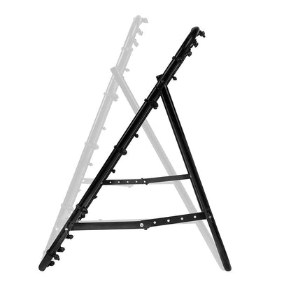 VirtuFit Adjustable Soccer Rebounder - Kickback - Tchoukball - 100 x 100 cm - Soccer Goal Training Equipment