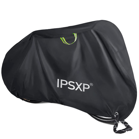 IPSXP Bike Cover, Heavy Duty 210D Oxford Bicycle Covers Waterproof, Snowproof, Dustproof, and UV Protected, Suitable for all Bike Types