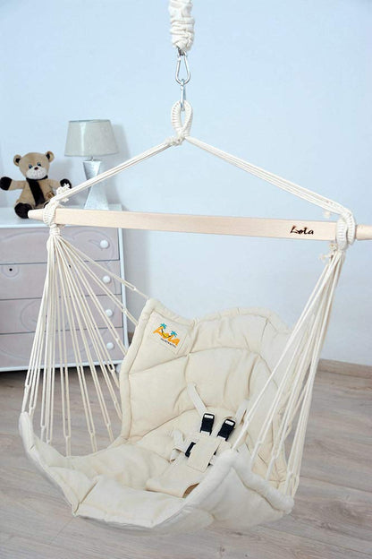 Bella Chica Natura Luxurious Baby Hammock and Kids Hanging Chair