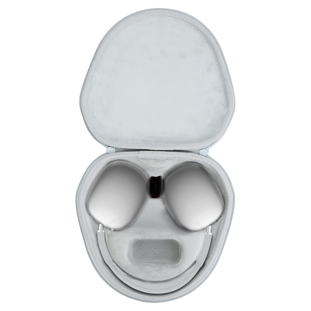 co2CREA carrying case compatible with AirPods Max headphones, puts headphones to sleep mode instantly, improved smart case for headphones (Case only)