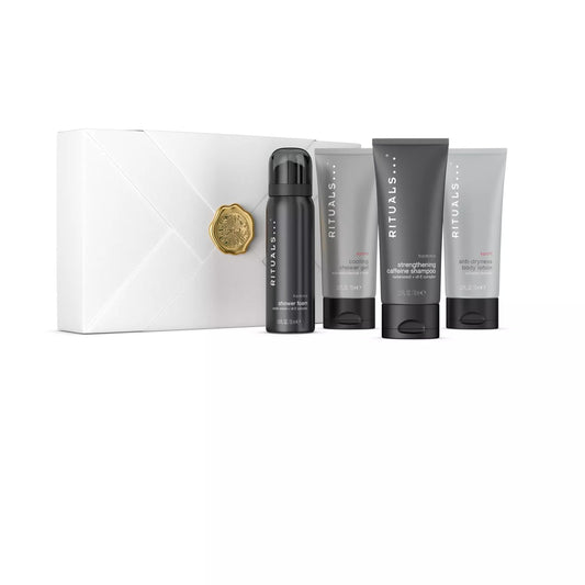 RITUALS gift set for men from the Homme collection, Small - with cedarwood and vitamin E complex - stimulating and invigorating properties.