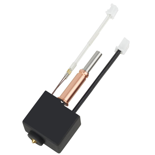 Original Kobra 3/Kobra 3 V2 Combo Hotend Bi-Metal Heatbreak 0.4mm Brass Nozzle with Silicone Sock Compatible with ANYCUBIC Kobra 3/Kobra 3 Combo/Kobra 3 V2 3D Printer