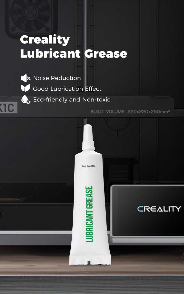 Creality 3-in-1 3D Printer Maintenance Kit - Adhesive, Thermal Paste & Sound Damping Grease for 3D Printers - Prevents Warping, Reduces Noise, Optimizes Heat Conduction.
