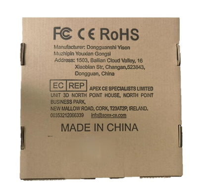 Yisen Mobile Charging Station USB Charger Multiple Charging Station for Multiple Devices Smartphone, Tablets (with 5 USB Cables)