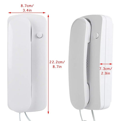MAGT intercom, two-way audio door intercom, universal, bi-directional, wired, intercom system, for office families.