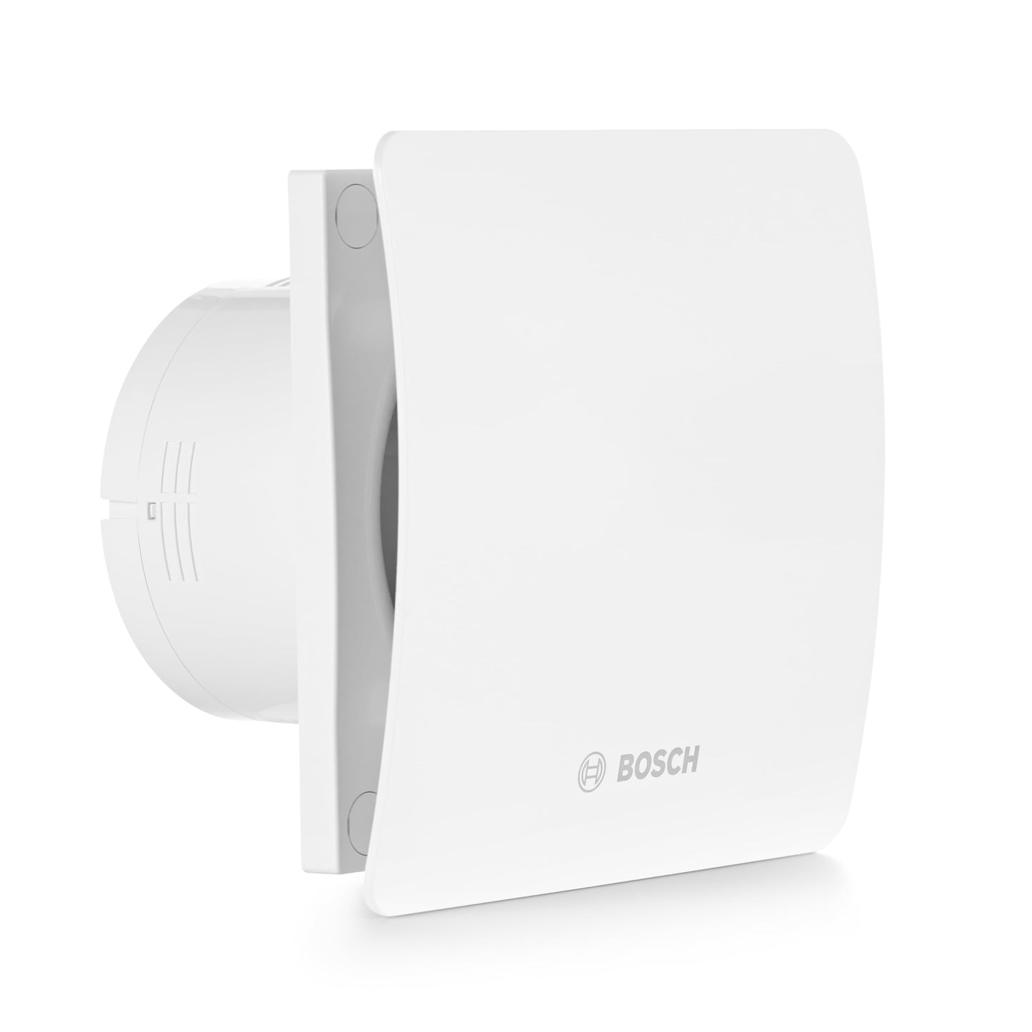Bosch bathroom fan 1500 DH W 100 - For ventilation in bathroom and toilet, combating moisture and mold - With hygrostat and timer - 100 mm diameter