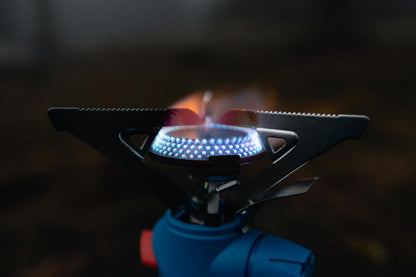 Campingaz Twister Plus Camping Stove, Single Burner Gas Stove, for camping, festivals, hikes, compact size, easy to transport, includes carrying case.
