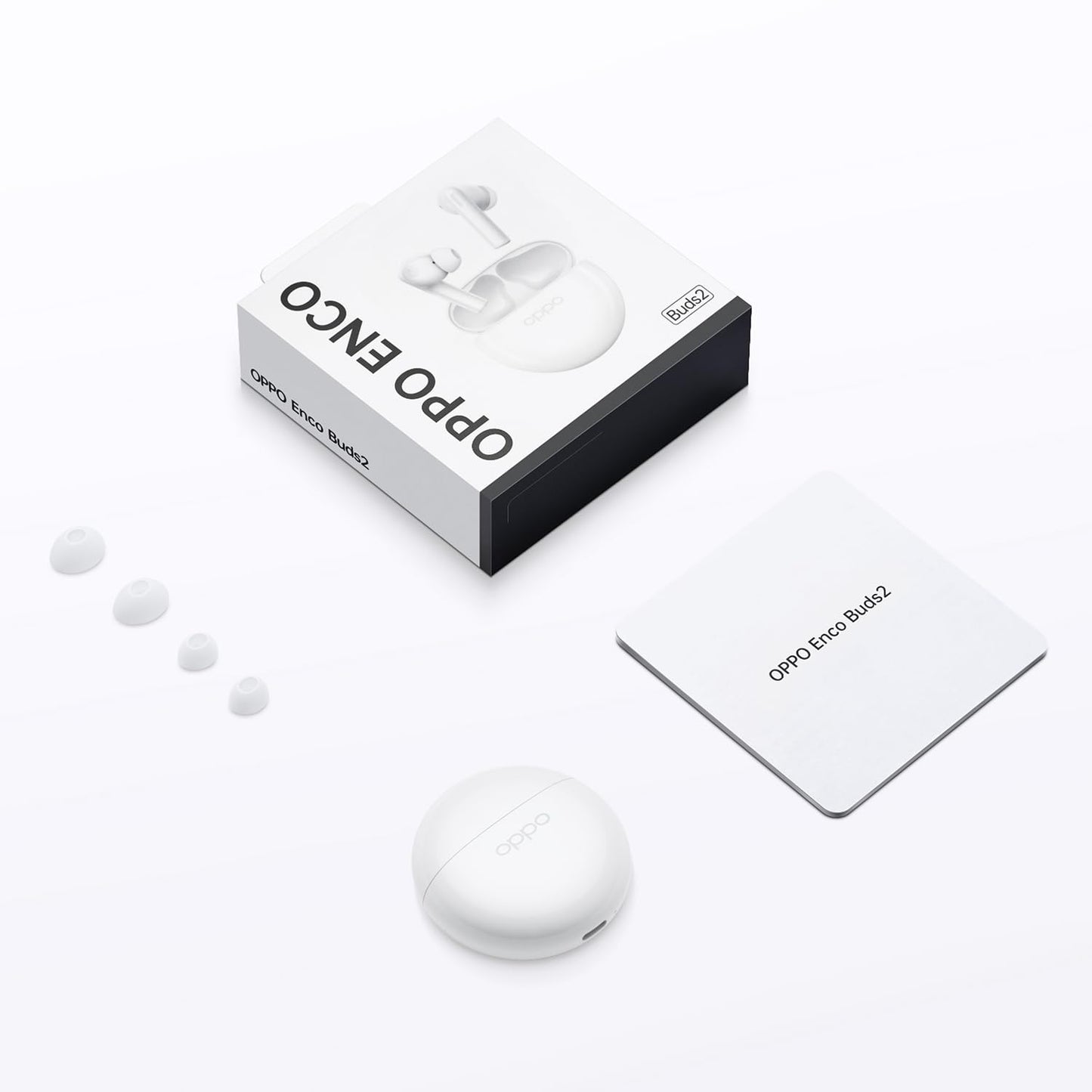 OPPO Enco Buds 2 True Wireless Stereo (TWS) Earphones for Calls/Music Bluetooth Black