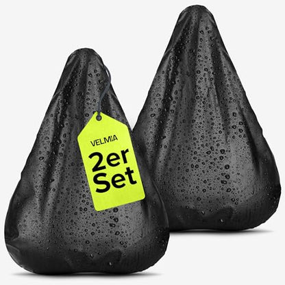 VELMIA Bike Mudguard Set [24-29 inches] with Bike Saddle Rain Cover - Universal Bike Mudguard, Mountain Bike, MTB Clip-On Mudguard for protection against splashing water & dirt.