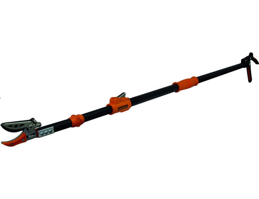 Garden Primus rose shears, rose cavalier telescopic, black/orange, 137.5 x 9 x 3.1 cm, 01410
