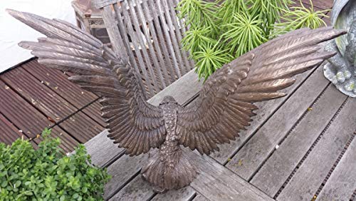 MC decorative figure bronzed - Eagle Wings of Glory - Bronze figure decoration indoor/outdoor.