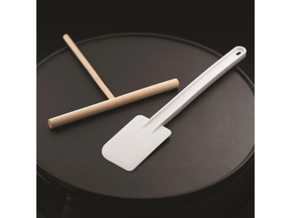 Russell Hobbs 20920-56 Crepe Maker, Fiesta Electric Grill (for crepes, pancakes, galettes, burritos, tacos, 1000 W), Table Grill, Black, Diameter 30 cm.