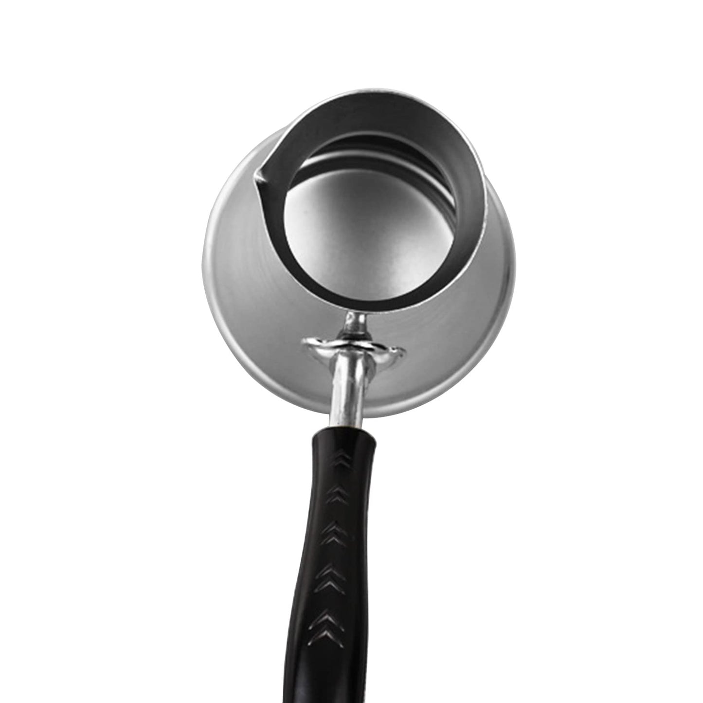 Turkish coffee pot, stainless steel coffee pot with long handle, moka pot for Turkish, Arabic, and Greek coffee, handmade Arabic coffee pot, coffee milk frother (850ml)