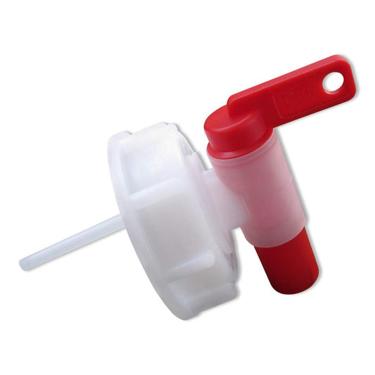 Kanister-vertrieb® 3 pieces 30L jerry can Water jerry can Plastic jerry can natural DIN61 + Tap + Labels