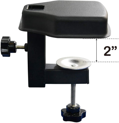SHELANDY Grooming Arm with Clamp for large and small dogs, 35 inches, height adjustable, including Two Non-sitting Haunch Holder, Black