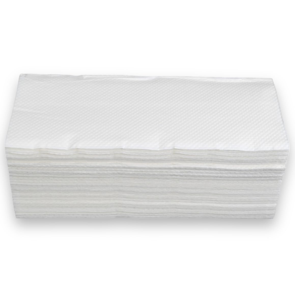 4000 sheets of premium white folded paper towels, 2-ply, 25 x 23 cm, ZZ-Fold