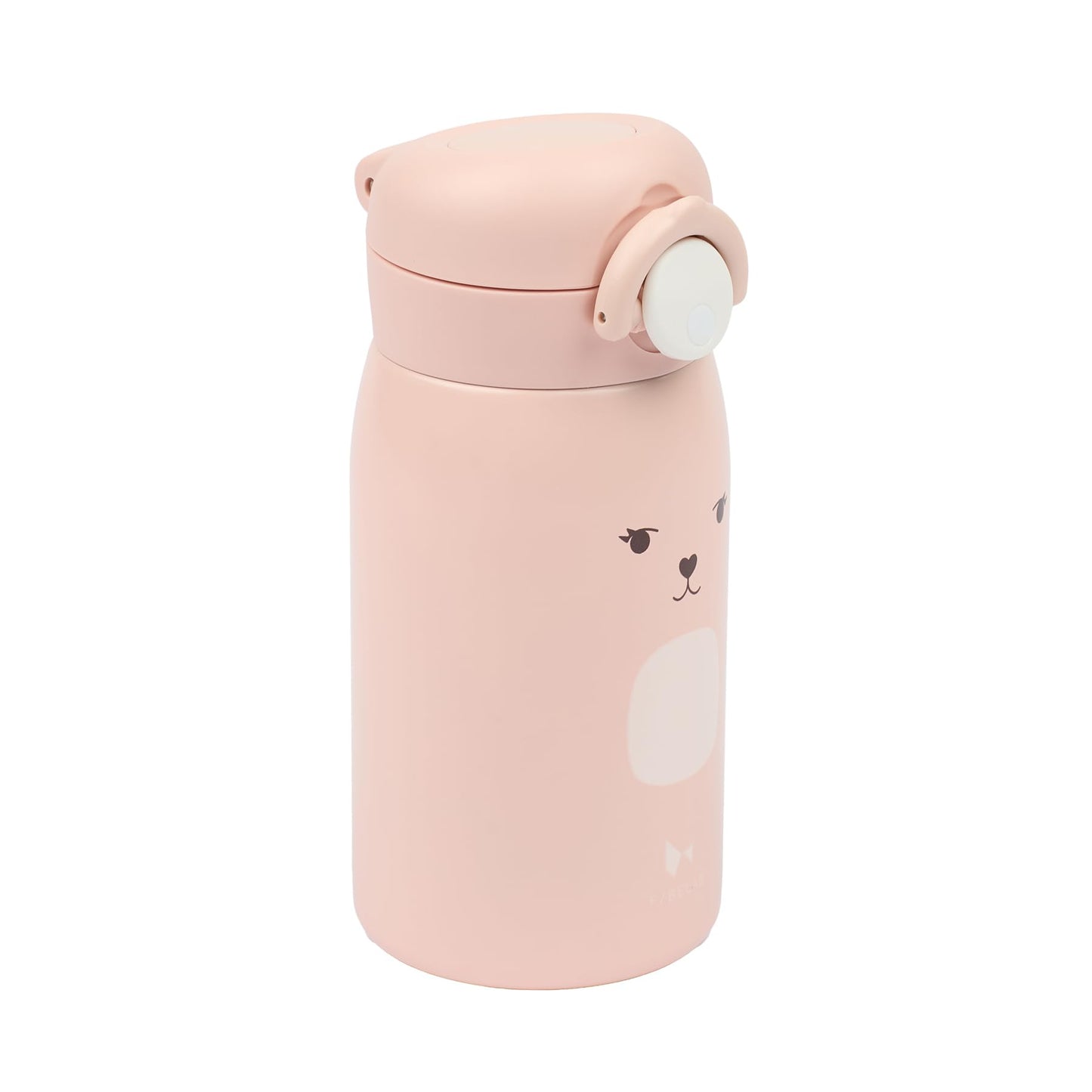 Fabelab Kids Water Bottle 320 ml | Bunny Stainless Steel BPA Free | Leak-proof for School | Water Bottle